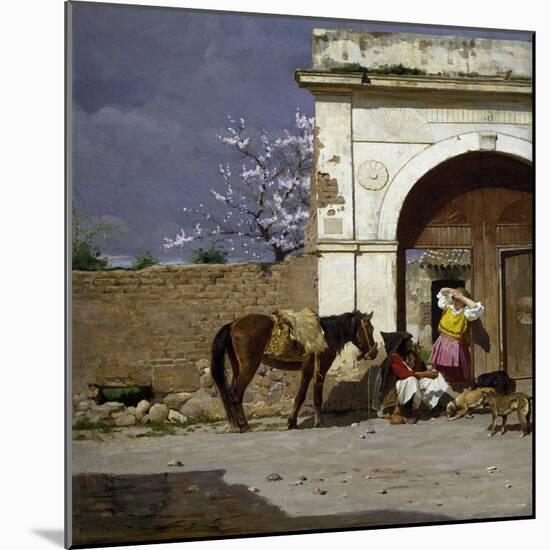 Stop in Sardinia-Giovanni Battista Tiepolo-Mounted Giclee Print
