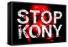 Stop Joseph Kony 2012 Face Political Poster-null-Framed Stretched Canvas