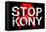 Stop Joseph Kony 2012 Face Political Poster-null-Framed Stretched Canvas