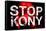 Stop Joseph Kony 2012 Face Political Poster-null-Framed Stretched Canvas