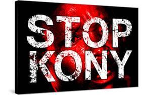 Stop Joseph Kony 2012 Face Political Poster-null-Stretched Canvas