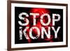 Stop Joseph Kony 2012 Face Political-null-Framed Art Print