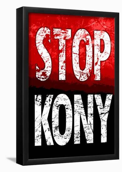 Stop Joseph Kony 2012 Political Poster-null-Framed Poster