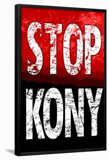 Stop Joseph Kony 2012 Political Poster-null-Framed Poster