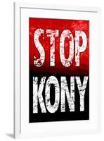 Stop Joseph Kony 2012 Political-null-Framed Art Print