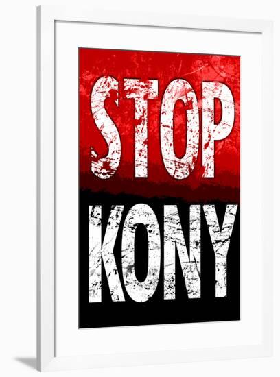 Stop Joseph Kony 2012 Political-null-Framed Art Print