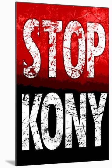 Stop Joseph Kony 2012 Political-null-Mounted Art Print