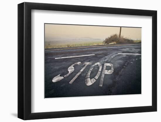 Stop Landscape-David Winston-Framed Giclee Print