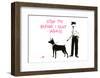 Stop me before I paint again-Banksy-Framed Giclee Print