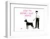 Stop me before I paint again-Banksy-Framed Giclee Print