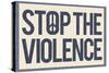 Stop the Violence-null-Stretched Canvas