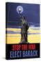 Stop the War, Elect Obama-null-Stretched Canvas