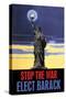 Stop the War, Elect Obama-null-Stretched Canvas