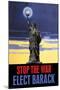 Stop the War, Elect Obama-null-Mounted Art Print