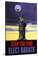 Stop the War, Elect Obama-null-Stretched Canvas