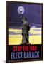 Stop the War, Elect Obama-null-Framed Art Print