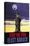 Stop the War, Elect Obama-null-Stretched Canvas