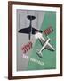 Stop This, Taxi Carefully Work Safety Poster-null-Framed Giclee Print