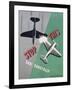 Stop This, Taxi Carefully Work Safety Poster-null-Framed Giclee Print