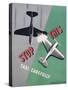 Stop This, Taxi Carefully Work Safety Poster-null-Stretched Canvas