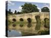 Stopham Bridge over River Arun, Near Pulborough, Sussex, England, United Kingdom, Europe-Richardson Rolf-Stretched Canvas