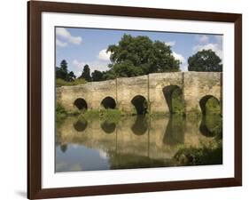 Stopham Bridge over River Arun, Near Pulborough, Sussex, England, United Kingdom, Europe-Richardson Rolf-Framed Photographic Print