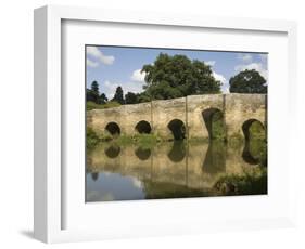 Stopham Bridge over River Arun, Near Pulborough, Sussex, England, United Kingdom, Europe-Richardson Rolf-Framed Photographic Print