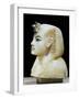 Stopper in the Form of the King's Head from One of the Four Canopic Urns, Thebes, Egypt-Robert Harding-Framed Photographic Print