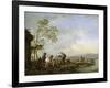 Stopping at the Inn, 1655-1658-Philips Wouwerman-Framed Giclee Print