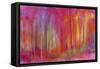Stopping by Woods to Celebrate-Janet Bothne-Framed Stretched Canvas