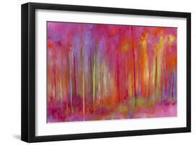 Stopping by Woods to Celebrate-Janet Bothne-Framed Art Print