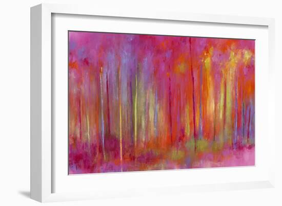 Stopping by Woods to Celebrate-Janet Bothne-Framed Art Print