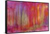 Stopping by Woods to Celebrate-Janet Bothne-Framed Stretched Canvas