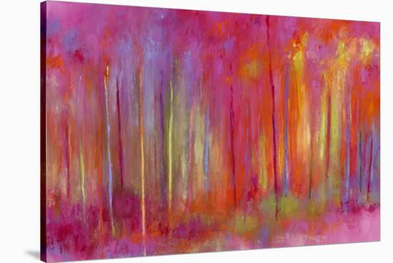 Stopping by Woods to Celebrate-Janet Bothne-Stretched Canvas