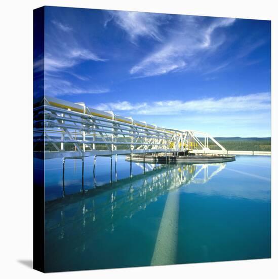 Storage Pool for Treating Waste Water-Kaj Svensson-Stretched Canvas