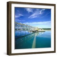 Storage Pool for Treating Waste Water-Kaj Svensson-Framed Premium Photographic Print