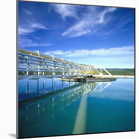 Storage Pool for Treating Waste Water-Kaj Svensson-Mounted Premium Photographic Print