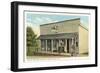 Store and Post Office, Santa Claus, Indiana-null-Framed Art Print