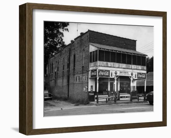 Store Belonging to Murder Defendant Roy Bryant-Ed Clark-Framed Photographic Print