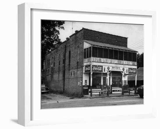 Store Belonging to Murder Defendant Roy Bryant-Ed Clark-Framed Photographic Print