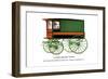 Store Delivery Wagon-null-Framed Premium Giclee Print