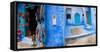 Store in a Street, Chefchaouen, Morocco-null-Framed Stretched Canvas