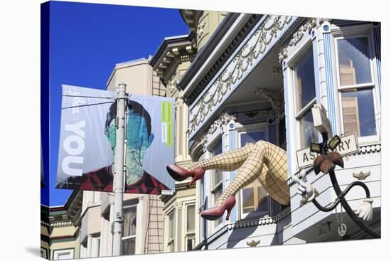 Store in Haight-Ashbury District-Richard Cummins-Stretched Canvas