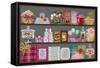 Store of Sweets and Chocolate-Milovelen-Framed Stretched Canvas