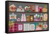 Store of Sweets and Chocolate-Milovelen-Framed Stretched Canvas