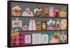 Store of Sweets and Chocolate-Milovelen-Framed Stretched Canvas
