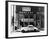 Store Sign Reads, "I am an American," After Pearl Harbor Attack, and "Sold", Following Evacuation-Dorothea Lange-Framed Photographic Print