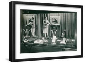 Store Window Display-null-Framed Art Print