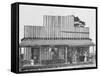 Store with a false front in the vicinity of Selma, Alabama, 1936-Walker Evans-Framed Stretched Canvas