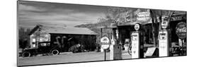 Store with a Gas Station on the Roadside, Route 66, Hackenberry, Arizona, USA-null-Mounted Photographic Print